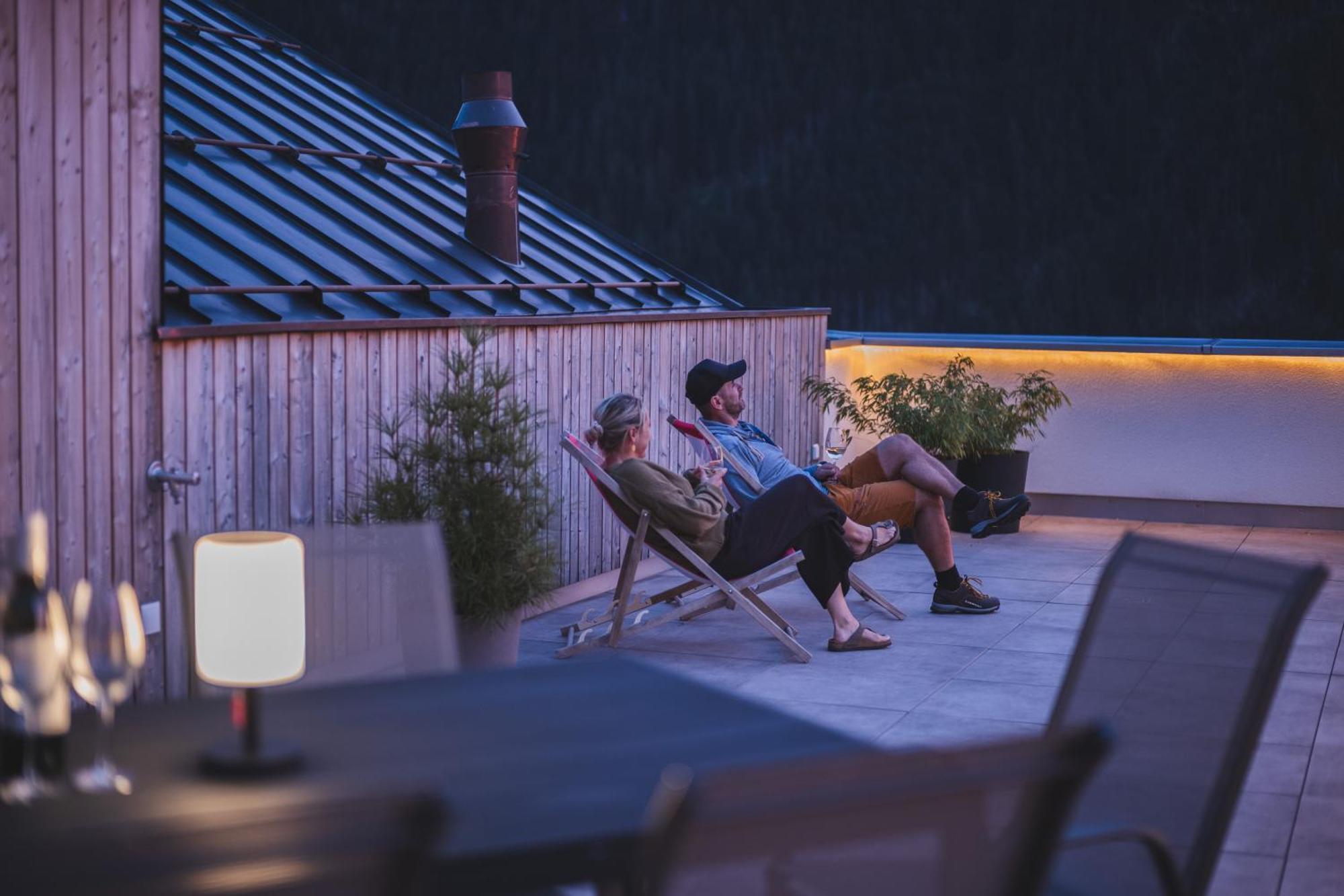 Tante Anna - Retreats Mit Weitblick Aparthotel Sankt Gallenkirch Exteriör bild